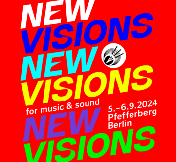 NEW VISIONS For Music & Sound Berlin red